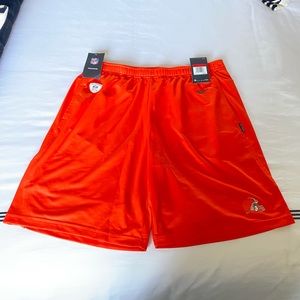 Men's NFL Pro Nike Cleveland Browns Standard Fit Shorts Size Large